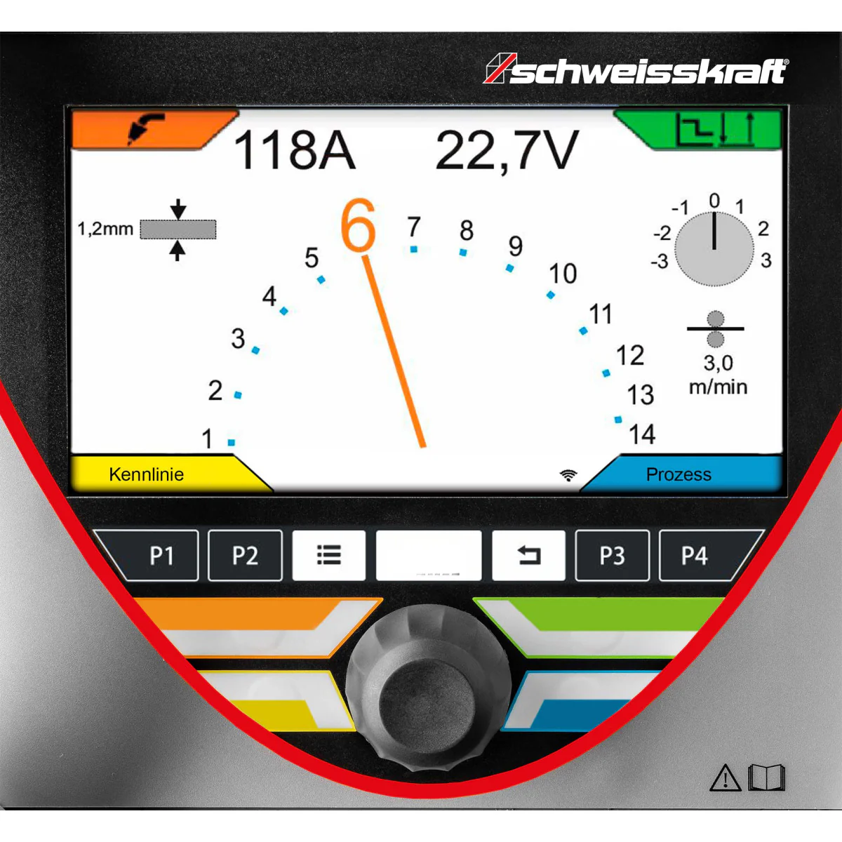 MIG/MAG-invertersvets PRO-MIG.ARC 311 – Kompakt industrisvets med vagn - Bild 4