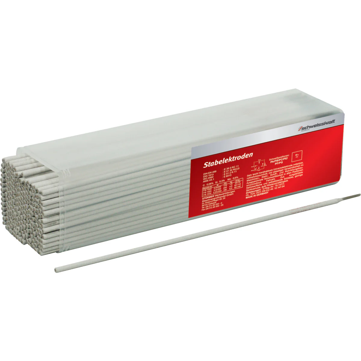 4337 AC 3,2 x 350 mm, 136 pcs. Stickelektrod - Bild 2