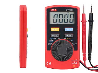 UNI-T UT120 Digital multimeter i fickstorlek
