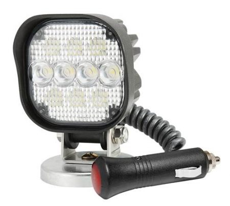 Arbetsljus led 88mm x 88mm 1115Lm flood, magnet - Bild 2