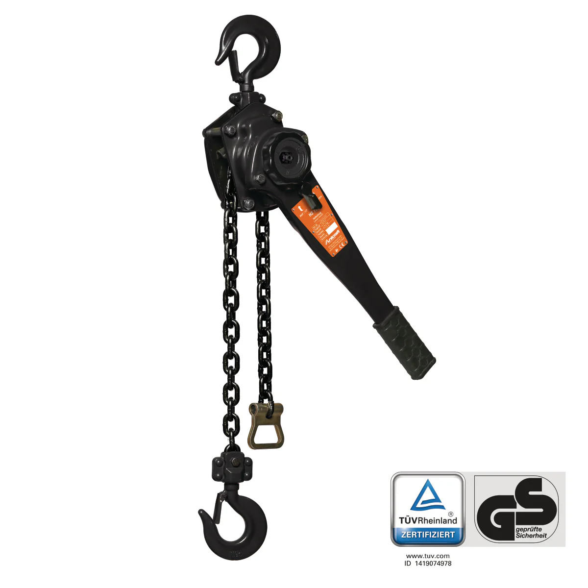 Spaklyftblock HZ 3001 3,0 ton – professionellt bruk