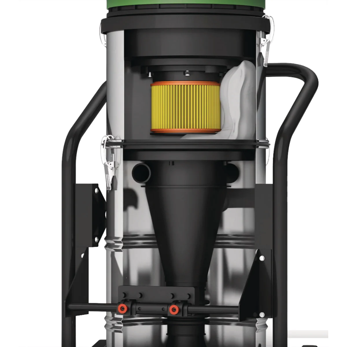 Cleancraft flexCAT 378 CYC PRO – Industridammsugare (Extremt dammiga miljöer) - Bild 5