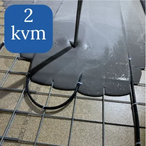Avjämningspaket Hall / WC – 2kvm – (El-golvvärme)