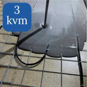 Avjämningspaket Badrum – 3kvm – (El-golvvärme)