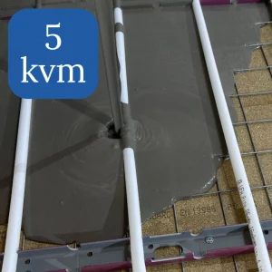 Avjämningspaket Hall / WC – 5kvm (Vattenburen-golvvärme)