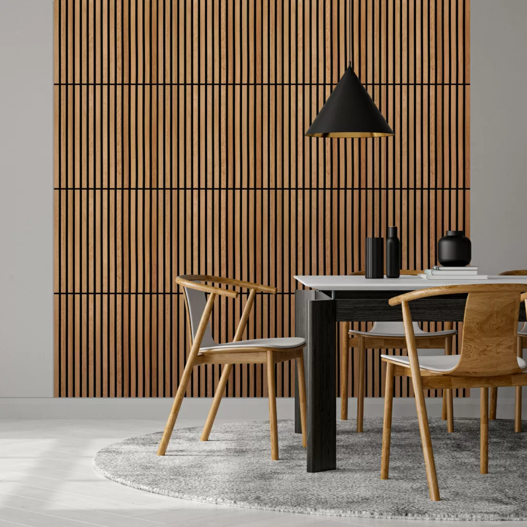 Woodupp Akupanel 60 x 60 Rustik Brun Ek - Bild 5